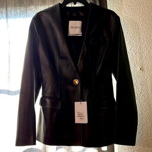 TheAttico woman’s leather soft supple jacket